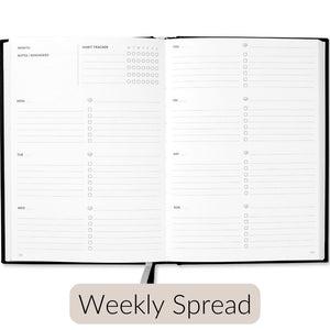 Curation 365 Undated Planner inside pages