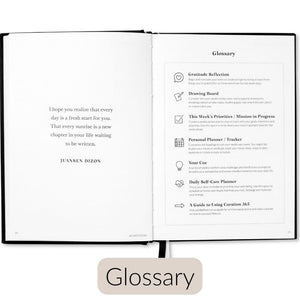 Curation 365 Undated Planner inside pages