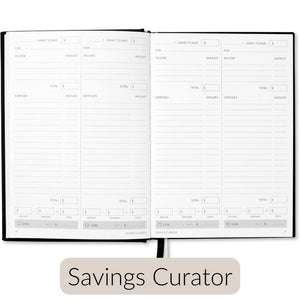 Curation 365 Undated Planner inside pages