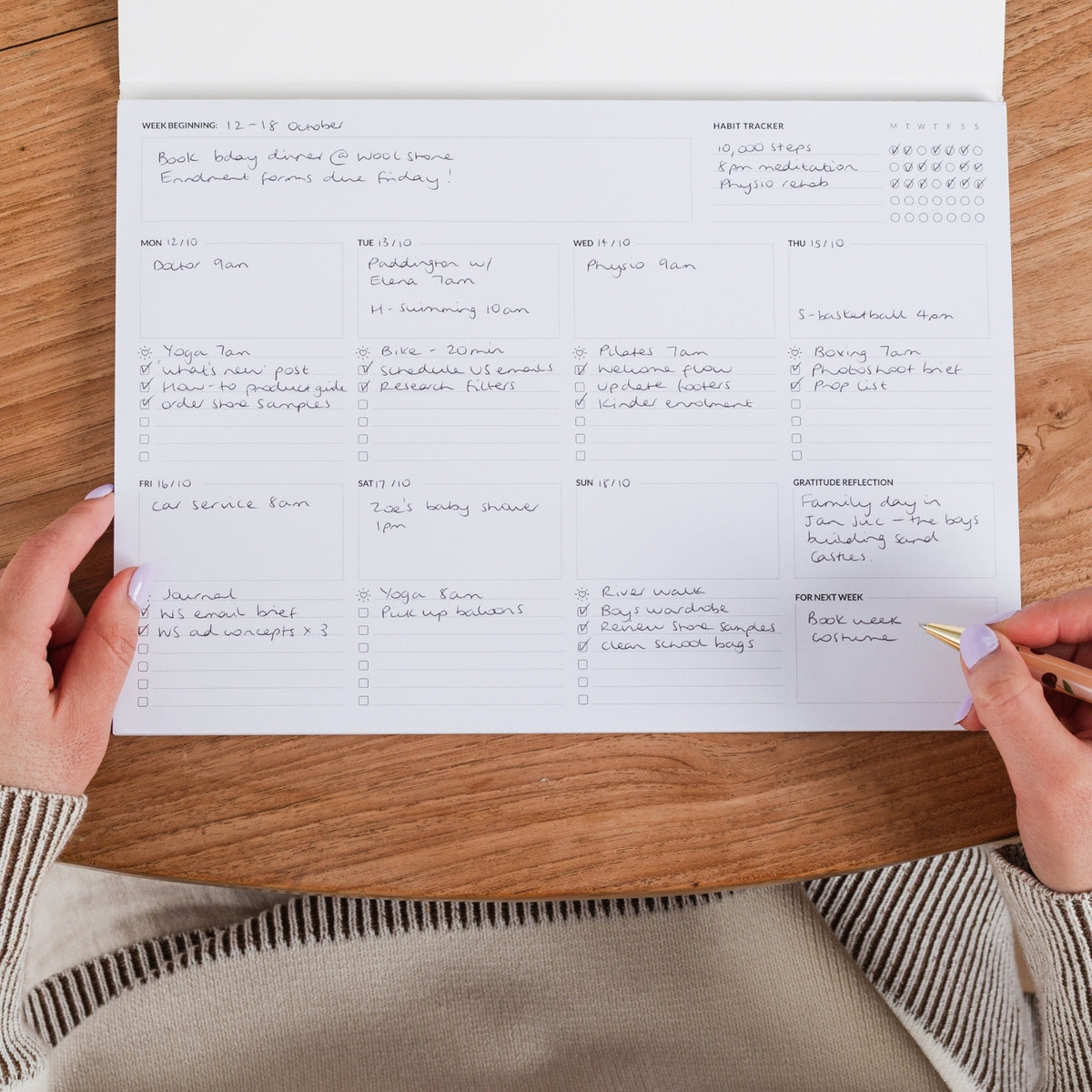 Weekly Download Desk Pad Pre-order
