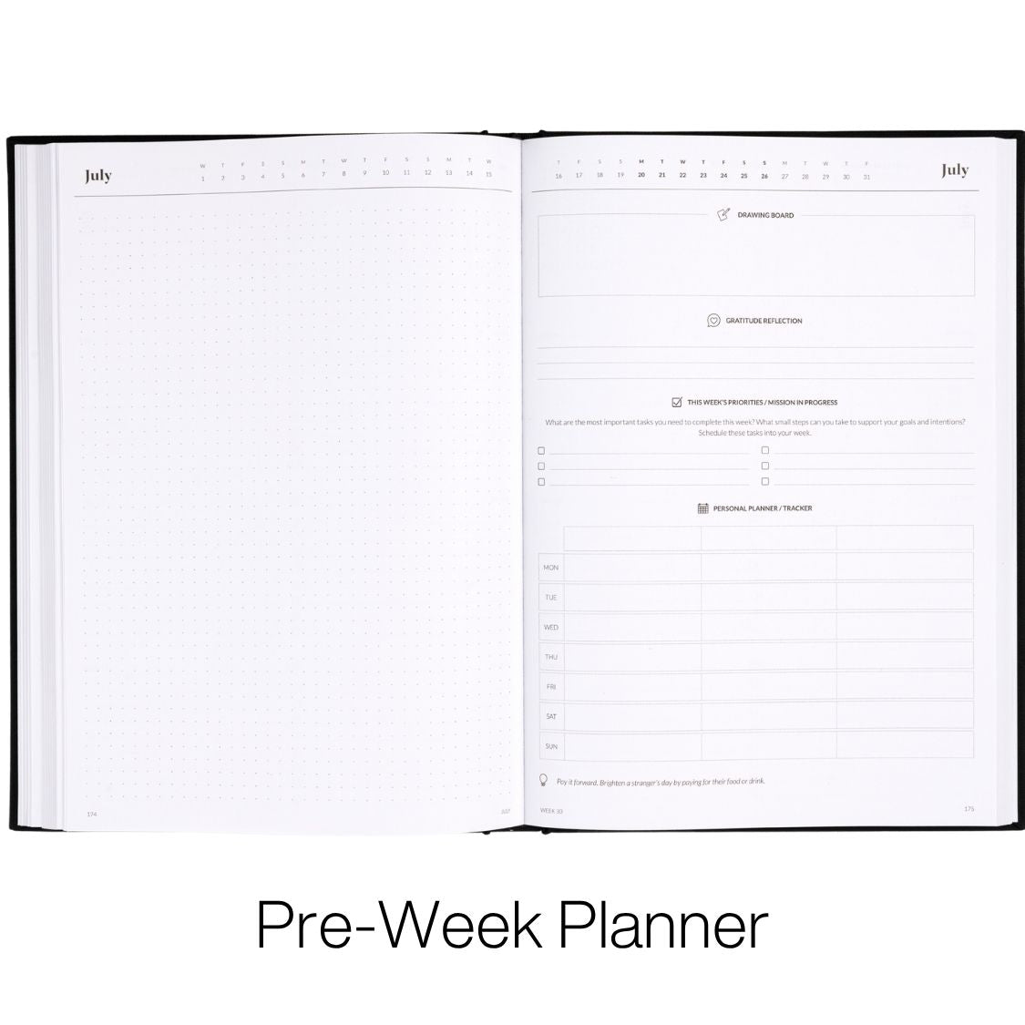 curation 2026 planner large