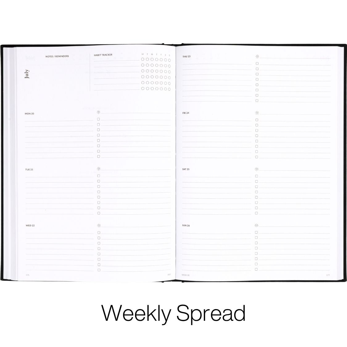 curation 2026 planner large