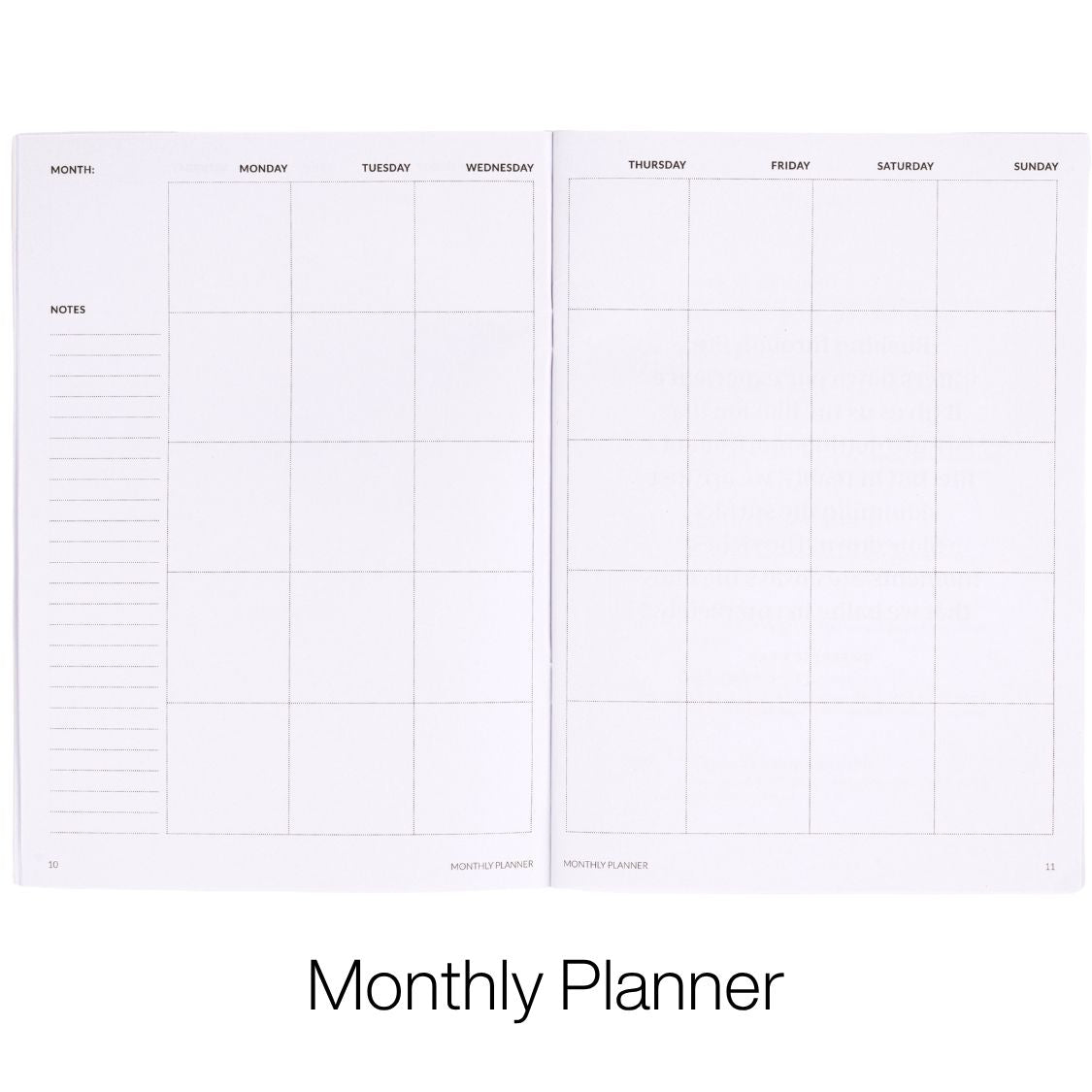 curation 90 day planner weekly