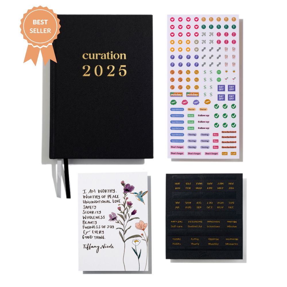 Curate With Ease Bundle with 2025 planner