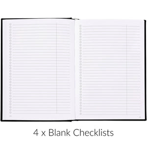 Blank checklists in Curation 2025 Planner