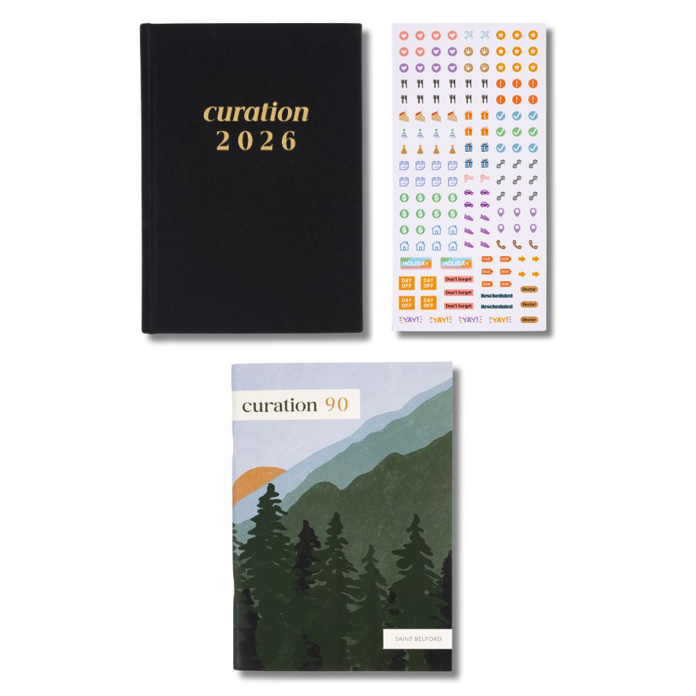 Curation 2026 Original Ready Steady Go Planner Bundle