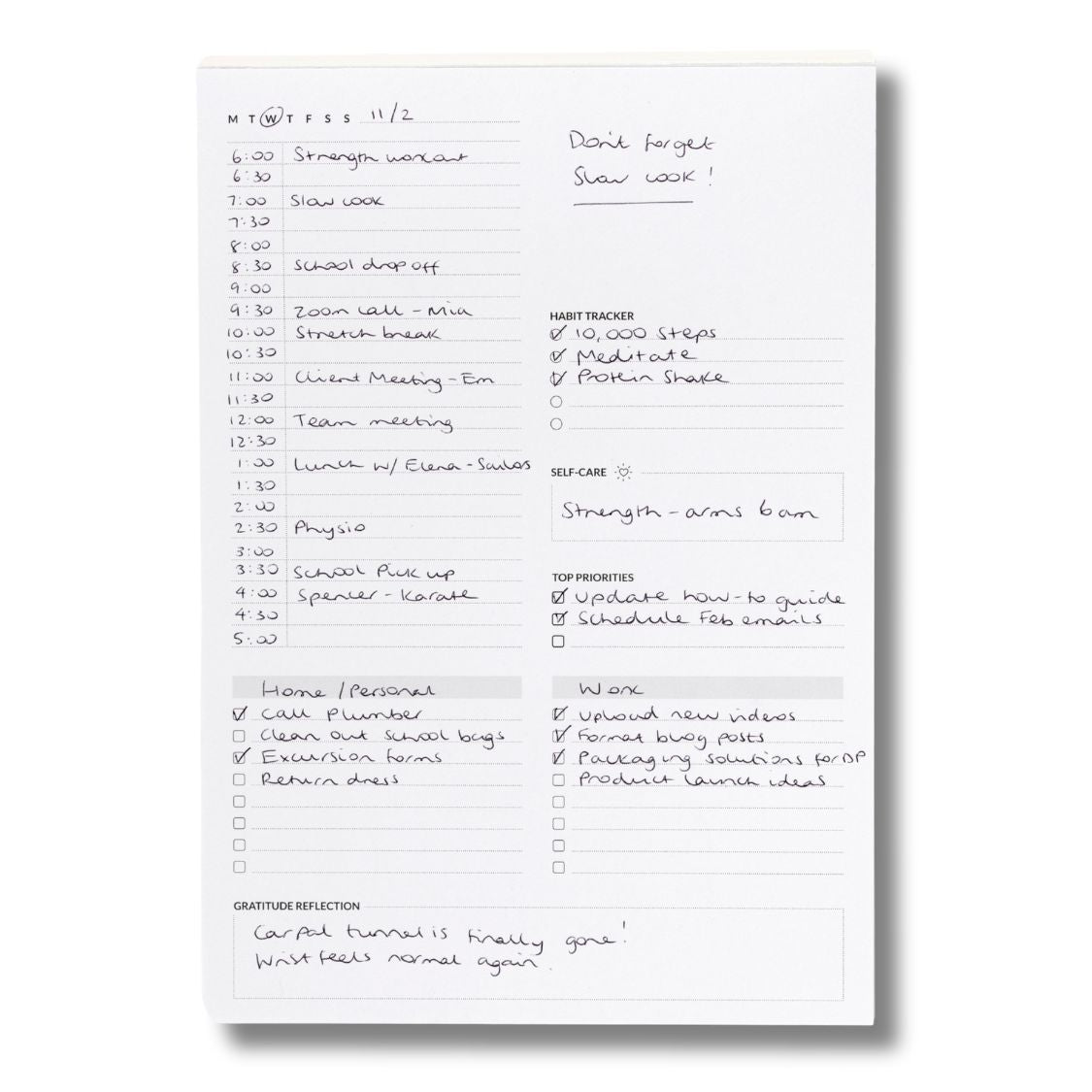 Curation Daily Desk Pad Pre-order