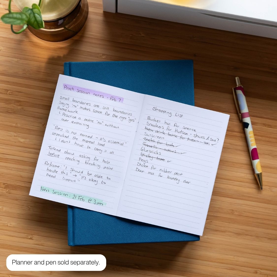 curation pocket notes booklet