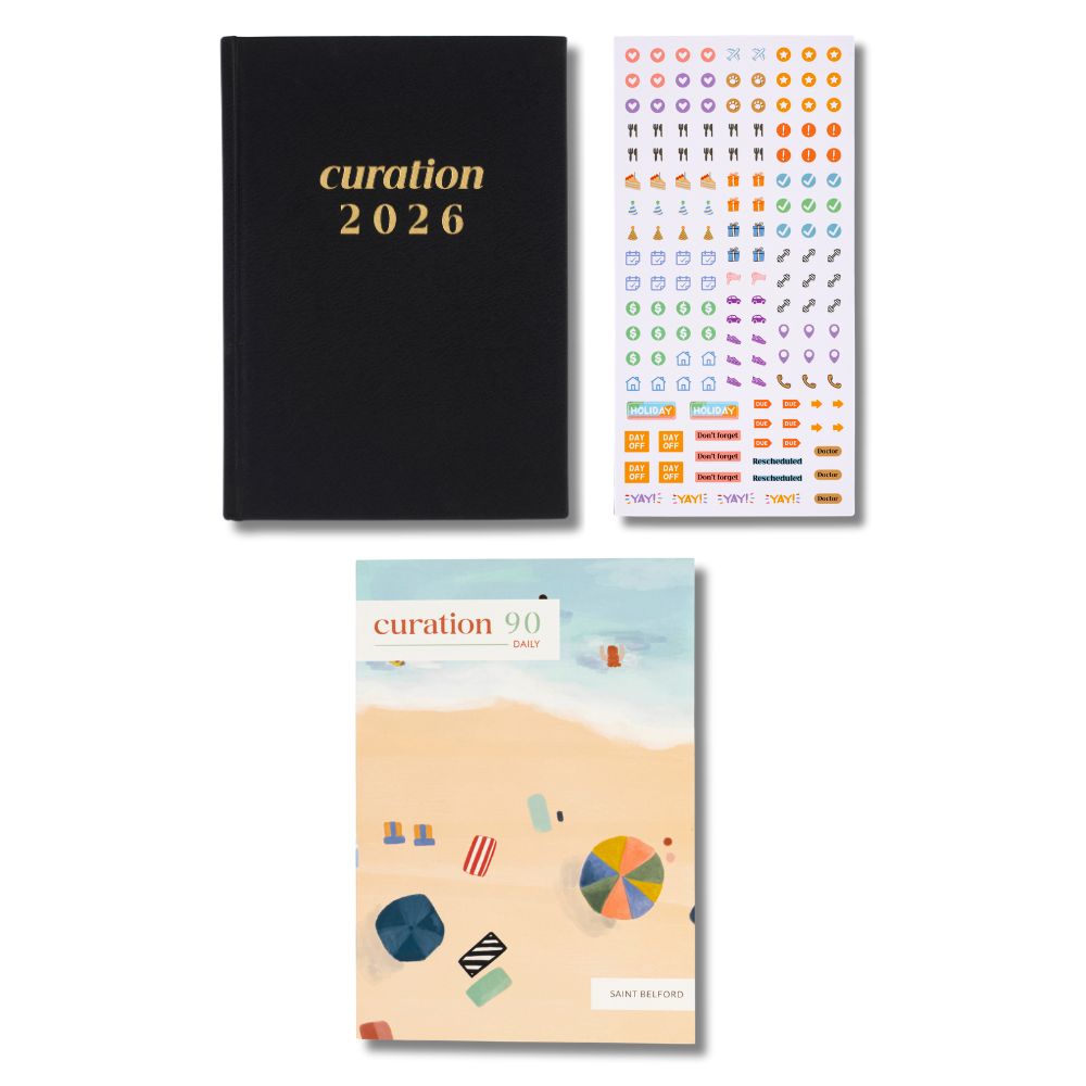 Curation 2026 Daily Ready Steady Go Planner Bundle
