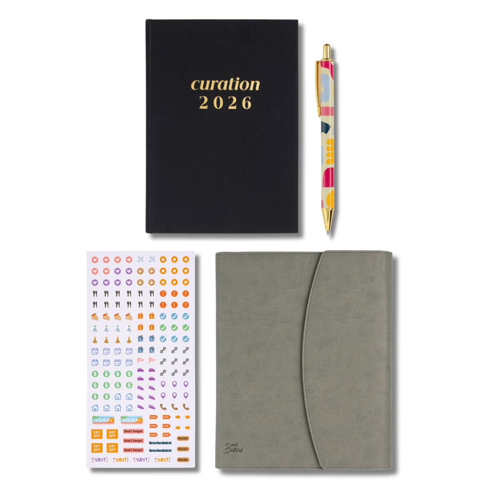 Curation 2026 Large Wake Up With Purpose Planner Bundle
