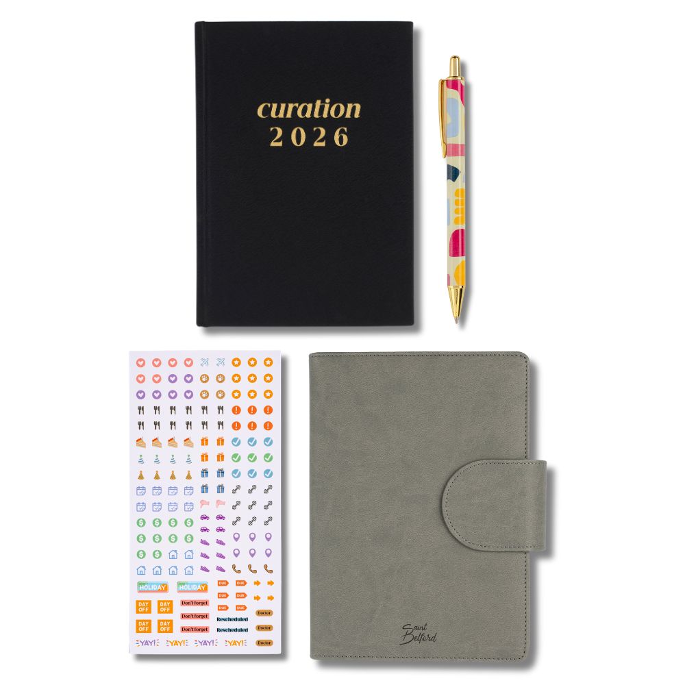 Curation 2026 Original Wake Up With Purpose Planner Bundle