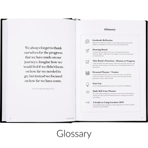 Curation 2025 Planner Inside pages - Glossary