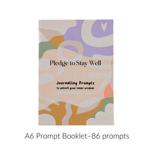 Pledge to Stay Well Journal - booklet