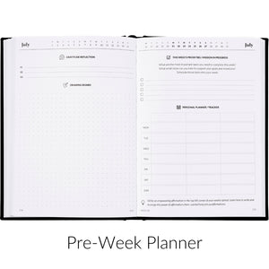 Curation 2025 Planner Inside pages - Pre Week Planner