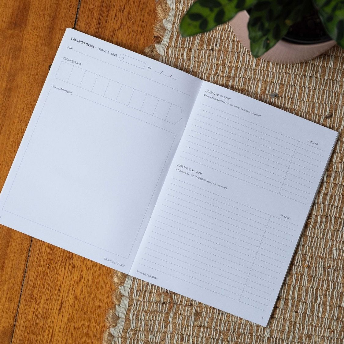 savings curator booklet