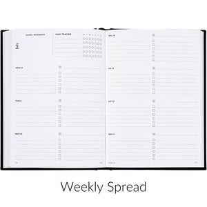 Curation 2025 Planner Inside pages - Weekly Spread