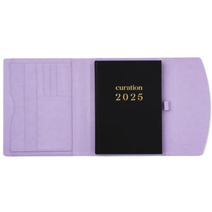 Compendium Large Lilac with Curation 2025 planner inside