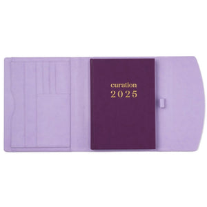 Compendium Large Lilac with Curation 2025 planner inside