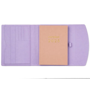 Compendium Large Lilac with Curation 2025 planner inside