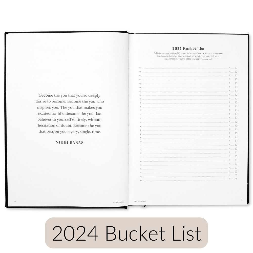 Curation 2024 Planner (Large 8.3 x 11.7) - Saint Belford