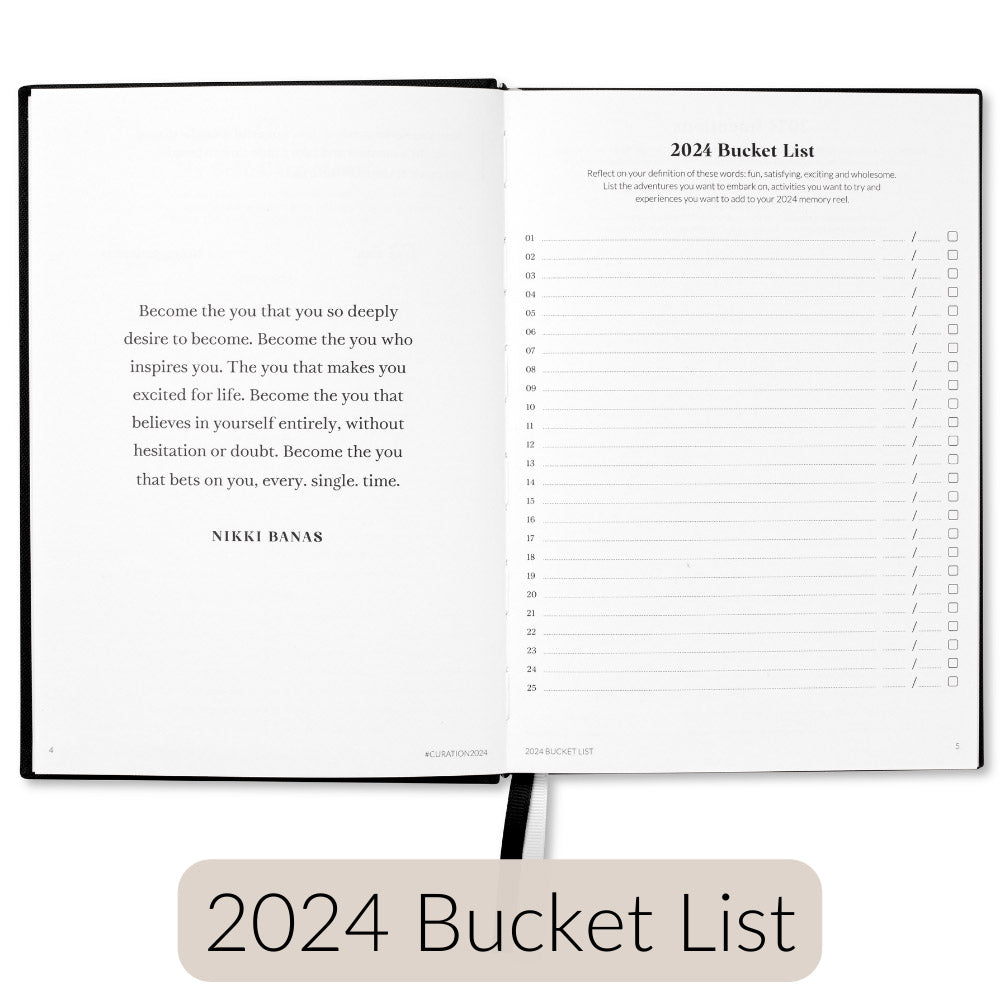 Curation 2024 Planner (Large 8.3 x 11.7) - Saint Belford