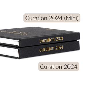 Curation Mini 2024 Planner compared to the original version of curation