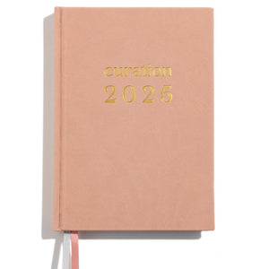 Curation 2025 Planner Champagne Pink