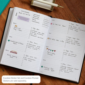 Curation 2025 Planner inside
