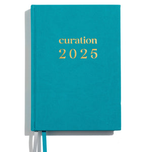 Curation 2025 Planner Tropical Teal