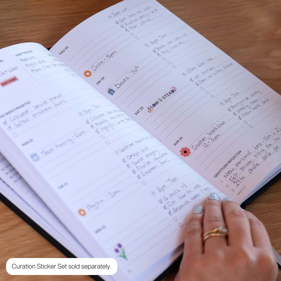 curation 2026 planner mini