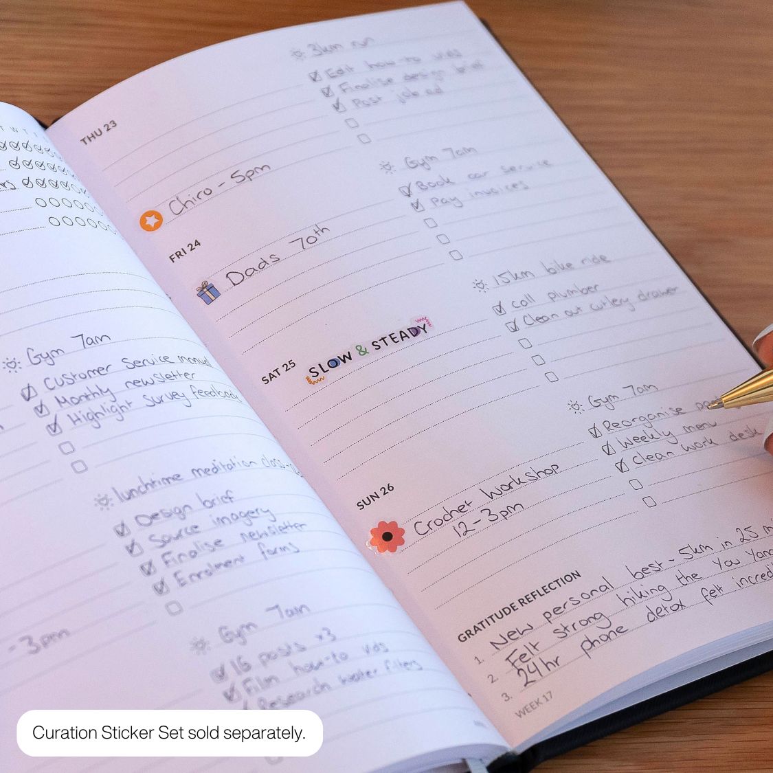 curation 2026 planner mini