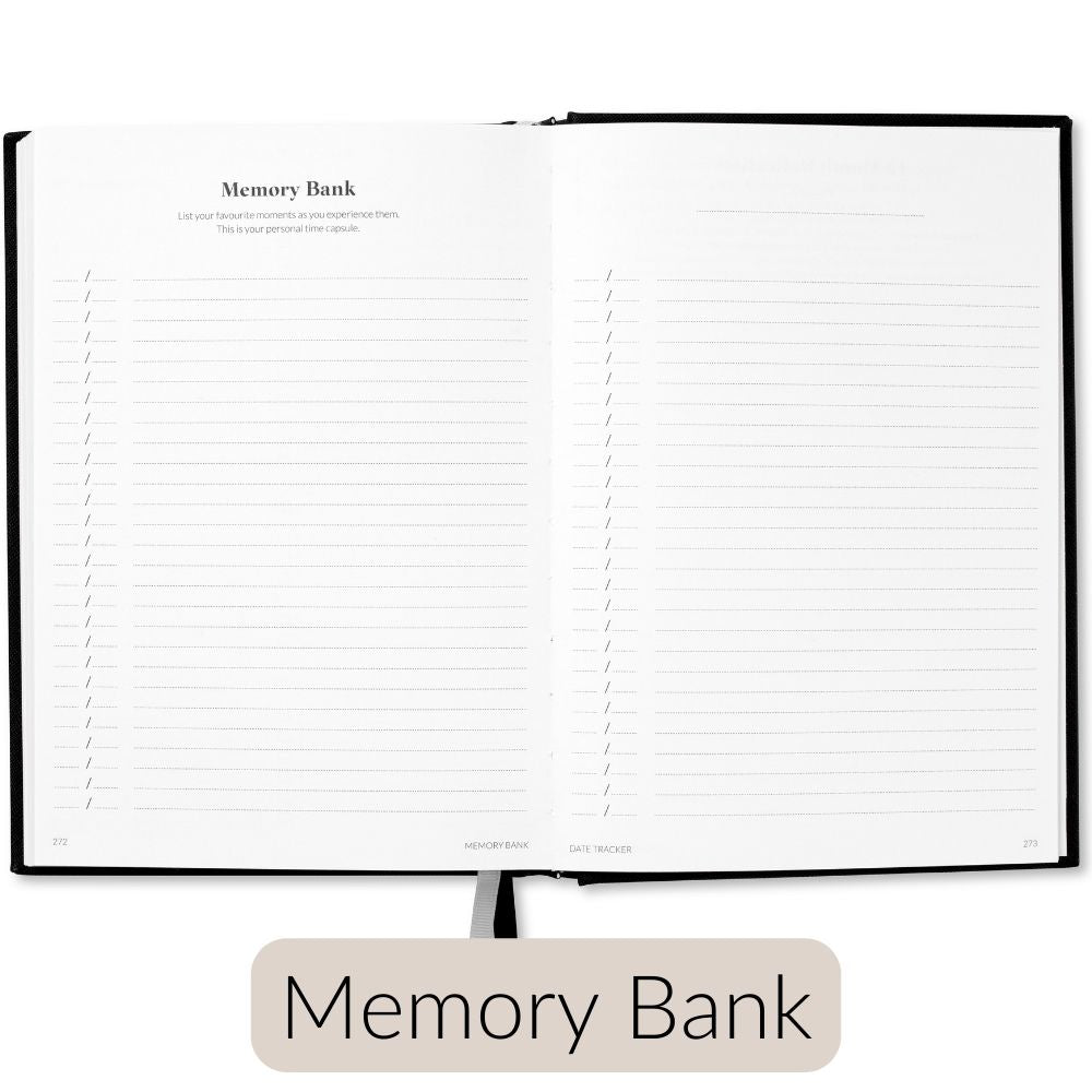 Curation 365 Undated Planner inside pages