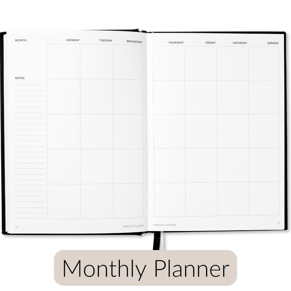 Curation 365 Undated Planner inside pages