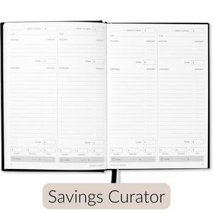 Curation 365 Undated Planner inside pages