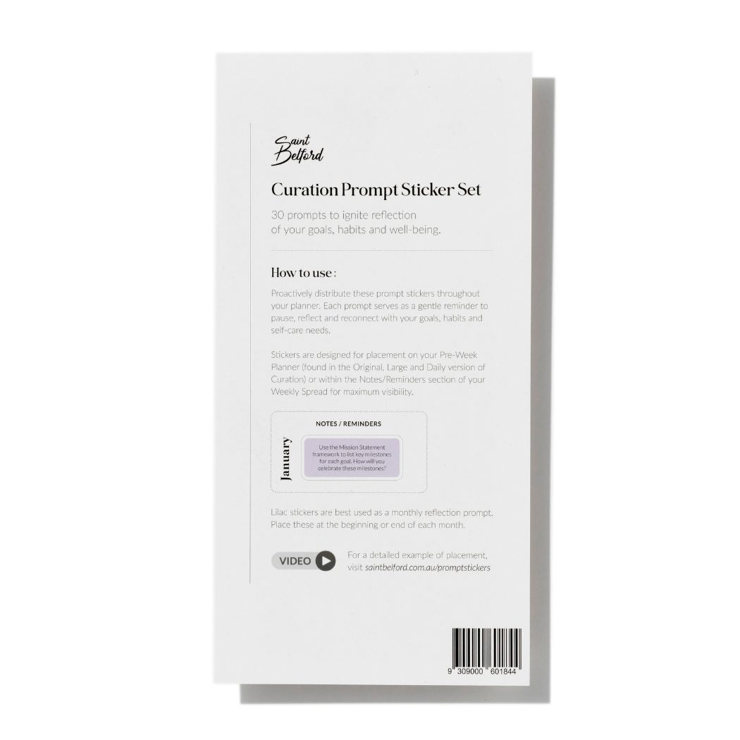 Curation Prompt Stickers