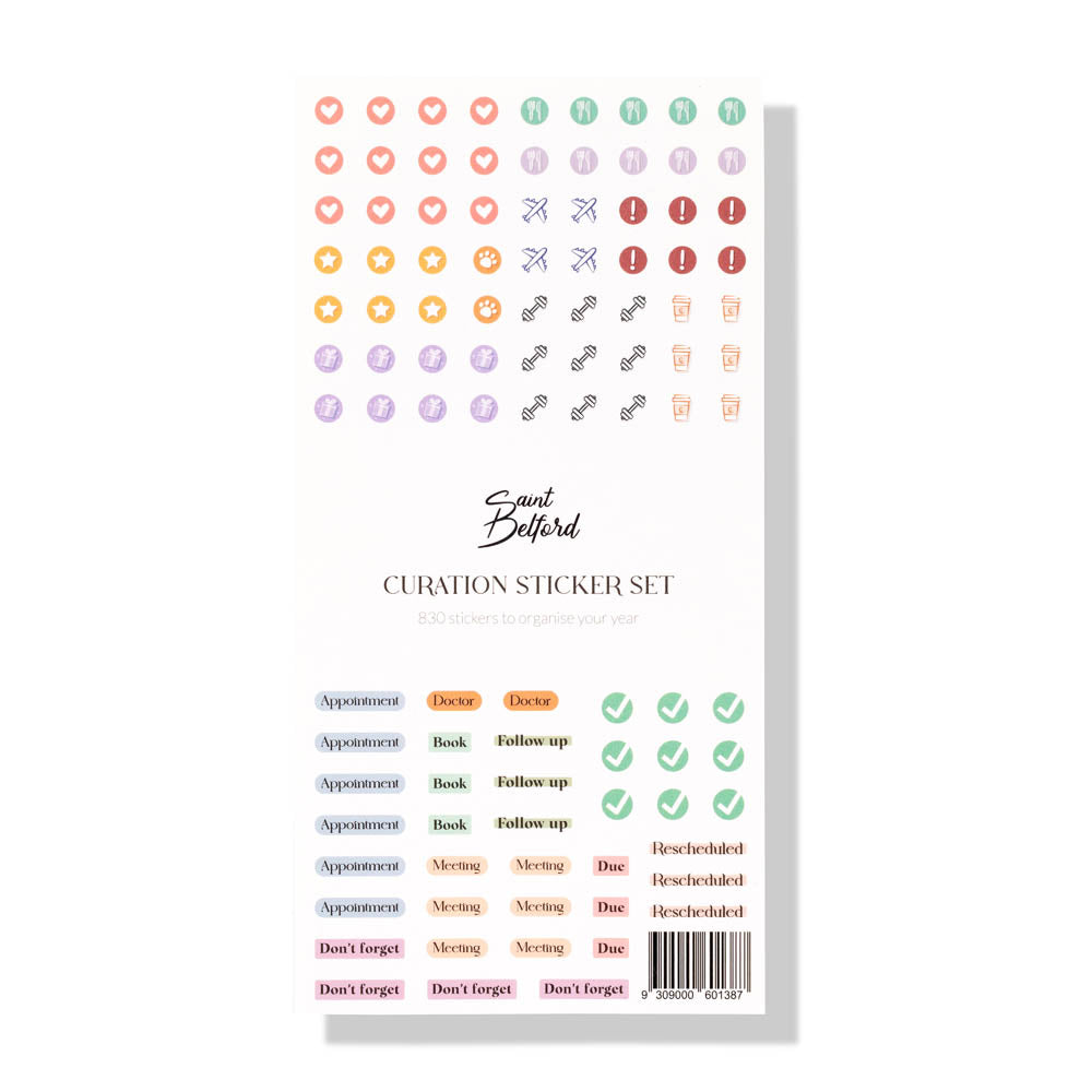 Curation Sticker Set 2024