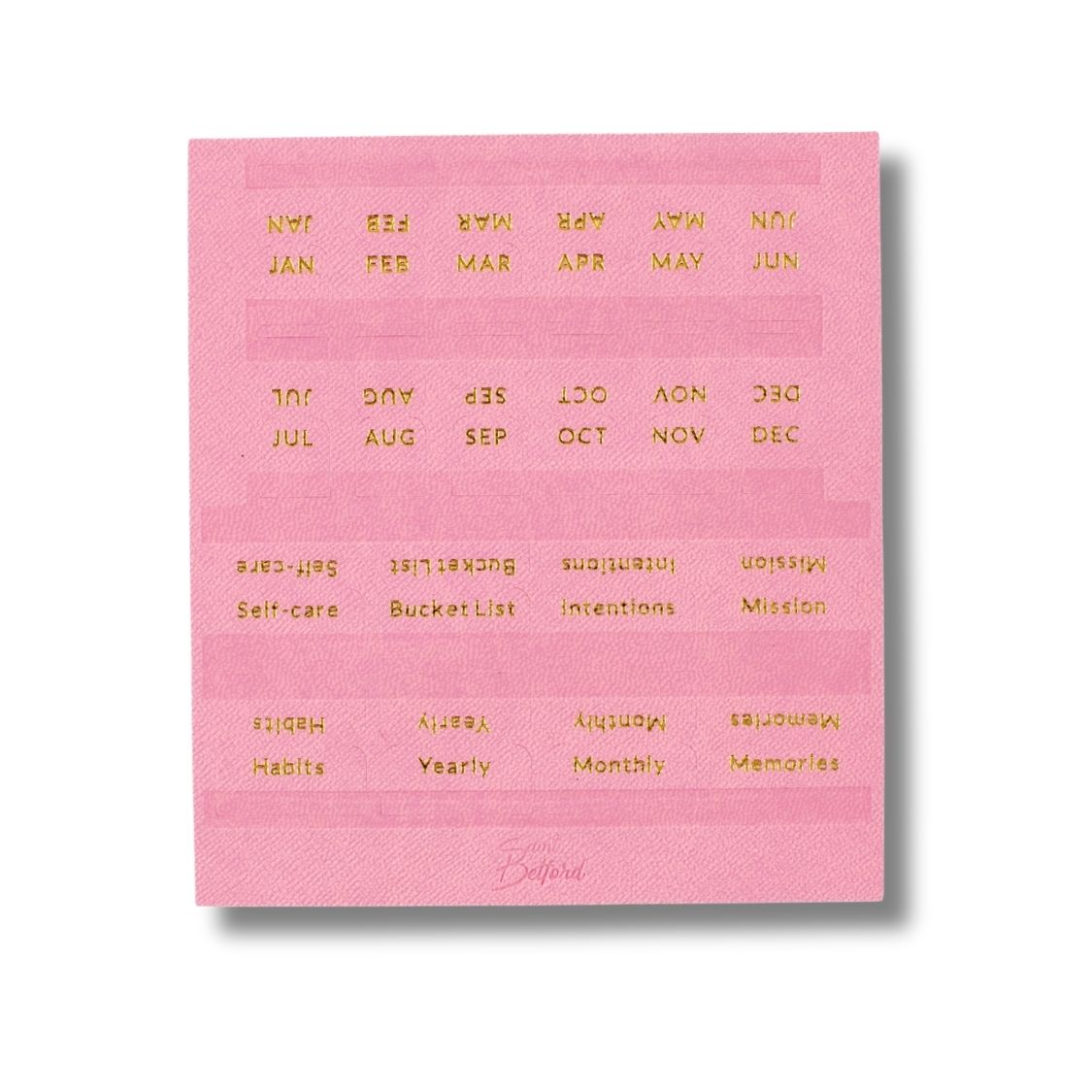 Curation Tab Stickers Pre-order