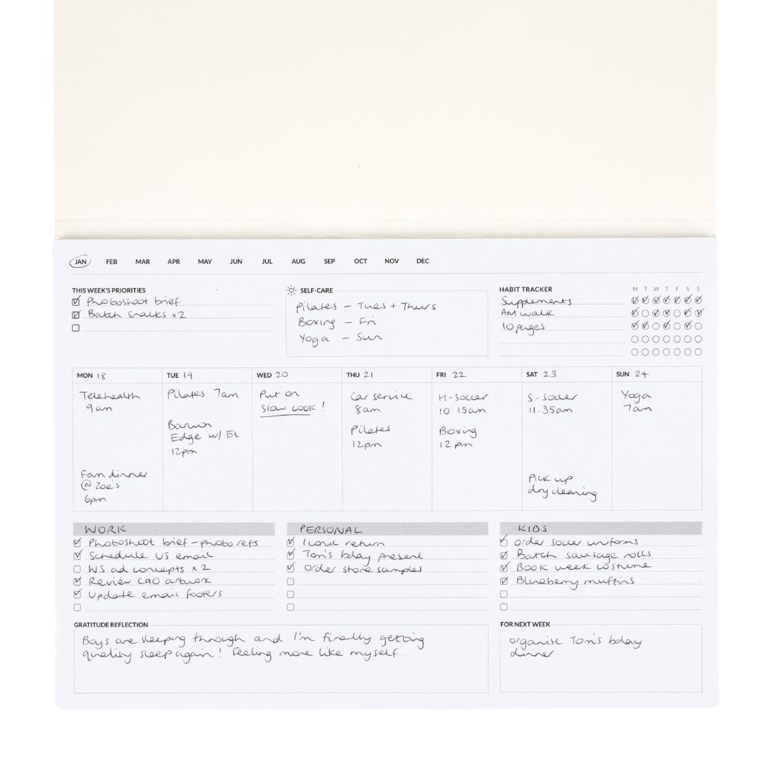 Weekly Download Desk Pad Pre-order