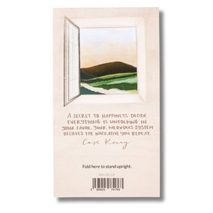 Double Sided Desk Card