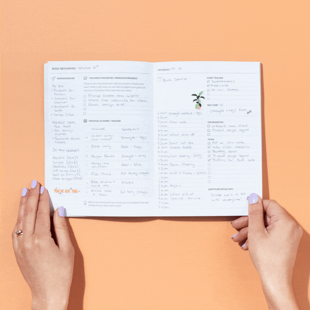 Curation 90-Day Undated Planner (Daily) Pre-order