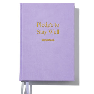 Pledge to Stay Well Journal - Lilac