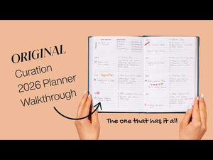 Curation 2026 Planner (Original Weekly)