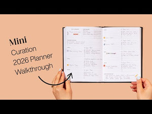 Curation 2026 Planner (Mini Weekly)