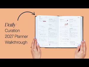 Curation 2027 Planner (Daily)